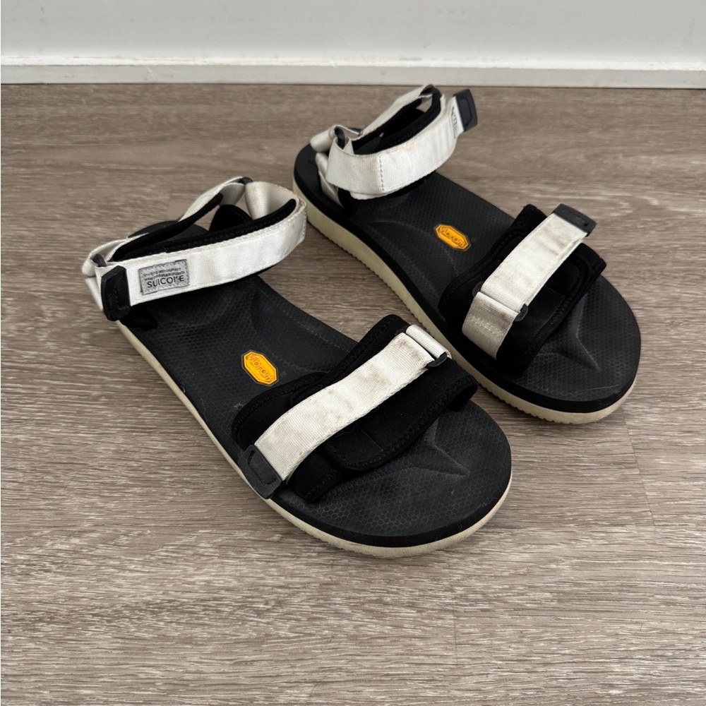 Suicoke Depa-V2 White Sandals